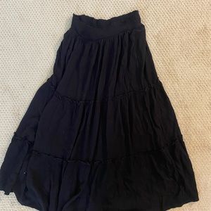 Black Maxi Skirt
